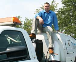 Tommy Allen, president of Used Sweepers of America, LLC